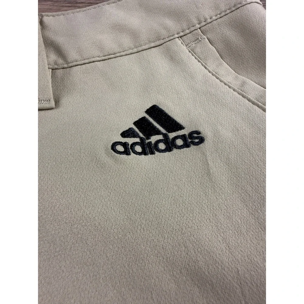 Adidas Adi Golf Shorts Mens 34" Hemp Beige Performance Khaki HG8844 NEW - Picture 4 of 11